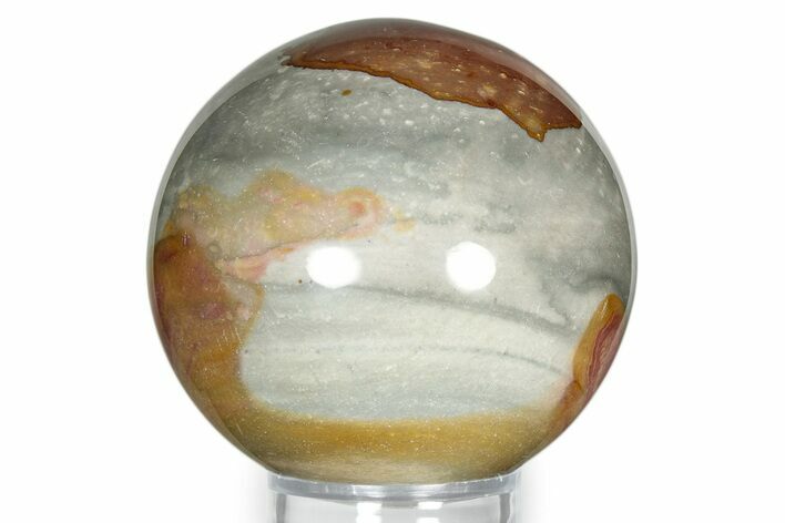 Polished Polychrome Jasper Sphere - Madagascar #341648